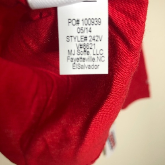 Soffe Long-Sleeve V-Neck T-Shirt Size Medium NWT - Picture 6 of 7